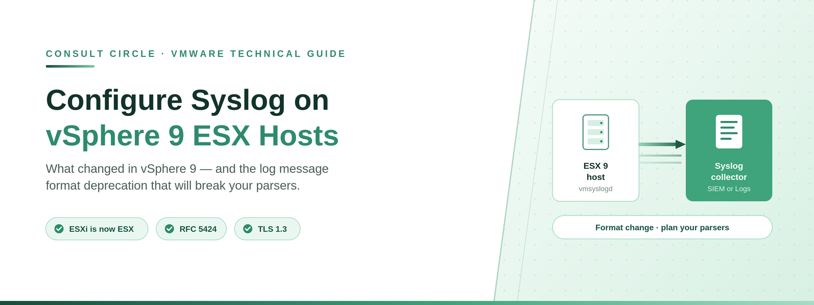 How to Configure Syslog on VMware vSphere 9 ESX Hosts